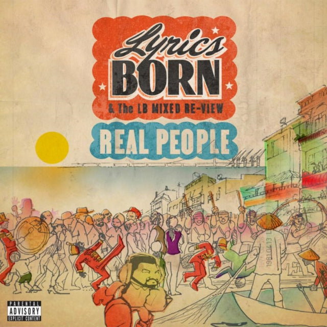 LYRICS BORN | REAL PEOPLE | VINYL RECORD (LP)