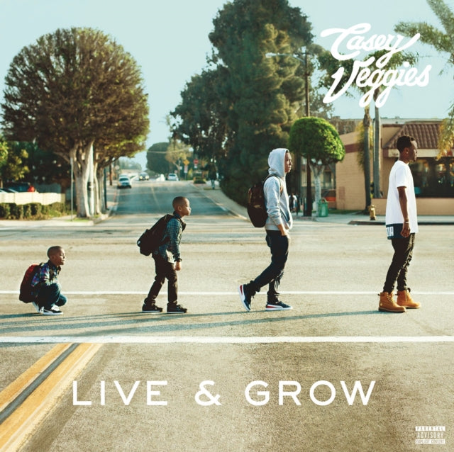 VEGGIES, CASEY | LIVE & GROW (1 GREEN & 1 ORANGE VINYL/ INC DL CARD) | VINYL RECORD (LP)
