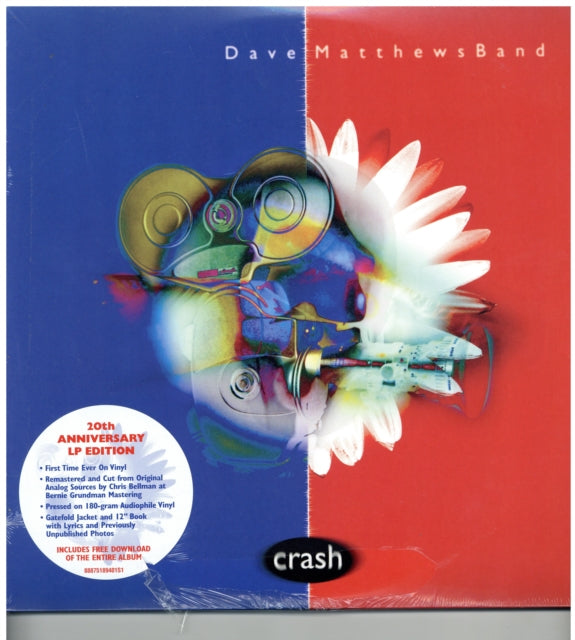 DAVE MATTHEWS BAND | CRASH ANNIVERSARY EDITION (2LP/180G/DL CARD/DELUXE LP/GATEFOLD) | VINYL RECORD (LP)