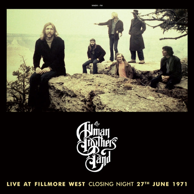 ALLMAN BROTHERS BAND | FILLMORE CLOSING NIGHT, 27 06 1971 - WNEW (2LP) | VINYL RECORD (LP)
