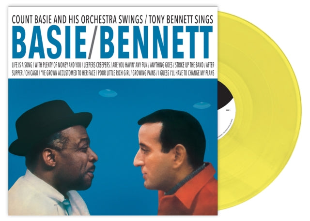 COUNT BASIE & TONY BENNETT | BASIE SWINGS & BENNETT SINGS (BLUE VINYL) | VINYL RECORD (LP)