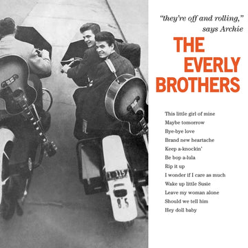 EVERLY BROTHERS (ORANGE CRUSH VINYL) | VINYL RECORD (LP)