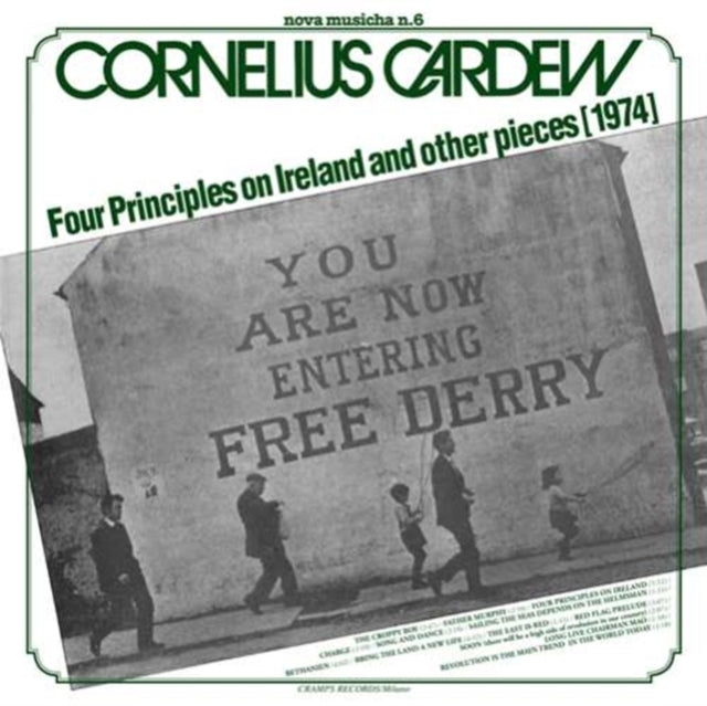 CARDEW, CORNELIUS | NOVA MUSICHA NO. 6: FOUR PRINCIPLES ON IRELAND & OTHER PIECES (1974) | VINYL RECORD (LP)