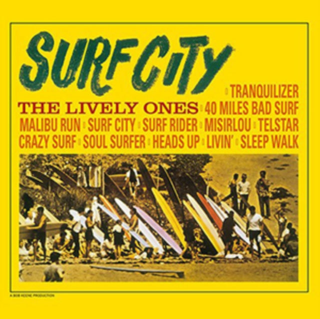 LIVELY ONES | SURF CITY | VINYL RECORD (LP)