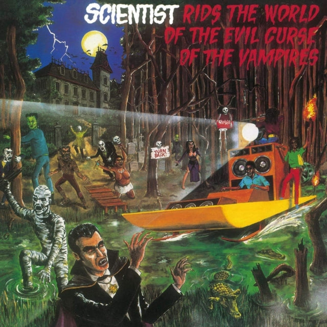 SCIENTIST | RIDS THE WORLD OF THE EVIL CURSE OF THE VAMPIRES | VINYL RECORD (LP)