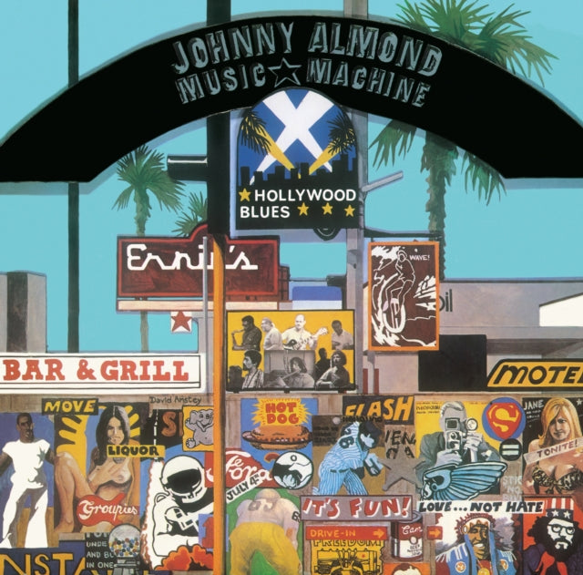 JOHNNY ALMOND MUSIC MACHINE | HOLLYWOOD BLUES | VINYL RECORD (LP)