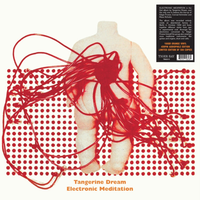 TANGERINE DREAM | ELECTRONIC MEDITATION (ORANGE VINYL/180G/45RPM/LIMITED) | VINYL RECORD (LP)