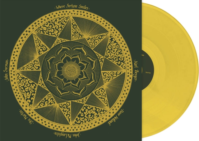 MCLAUGHLIN, JOHN & JOHN SURMAN | WHERE FORTUNE LIVES (BEER COLOR VINYL) | VINYL RECORD (LP)