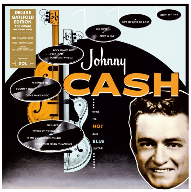 CASH, JOHNNY | WITH HIS HOT & BLUE GUITAR | VINYL RECORD (LP)