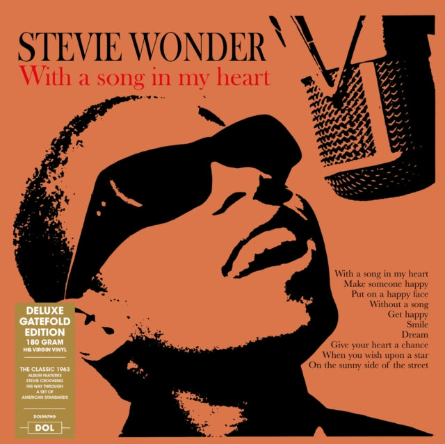 WONDER, STEVIE | WITH A SONG IN MY HEART | VINYL RECORD (LP)