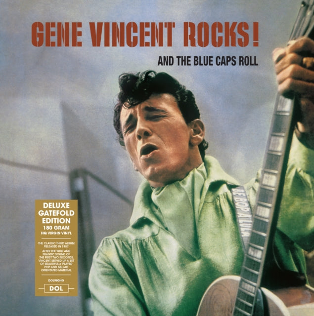 VINCENT, GENE | GENE VINCENT ROCKS! & THE BLUE CAPS ROLL | VINYL RECORD (LP)