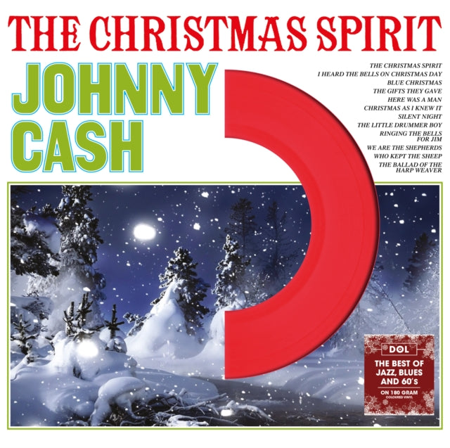 CASH, JOHNNY | CHRISTMAS SPIRIT (COLOURED VINYL) | VINYL RECORD (LP)