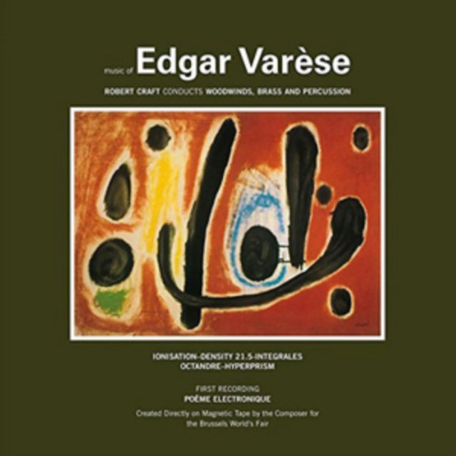 VARESE, EDGAR | MUSIC OF EDGAR VARESE VOL.1 | VINYL RECORD (LP)