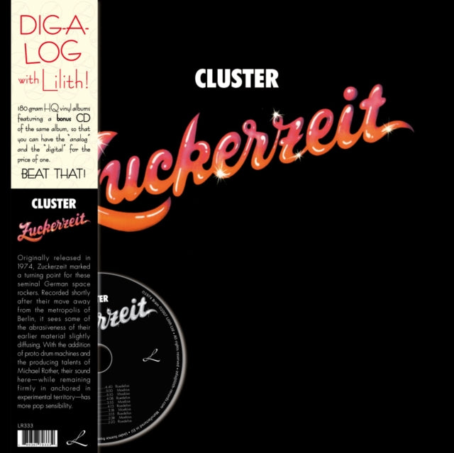 CLUSTER | ZUCKERZEIT (LP/CD) | VINYL RECORD (LP)
