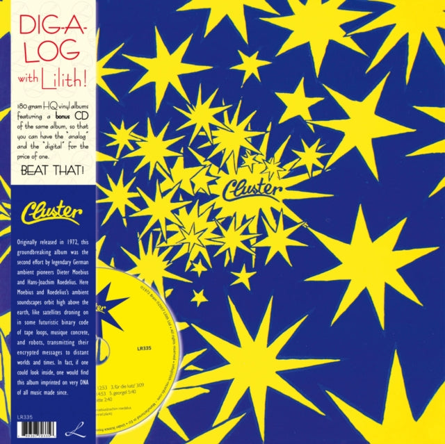 CLUSTER | 2 (LP/CD) | VINYL RECORD (LP)