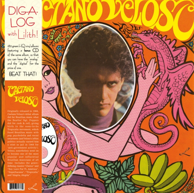 VELOSO, CAETANO | CAETANO VELOSO (LP/CD) | VINYL RECORD (LP)