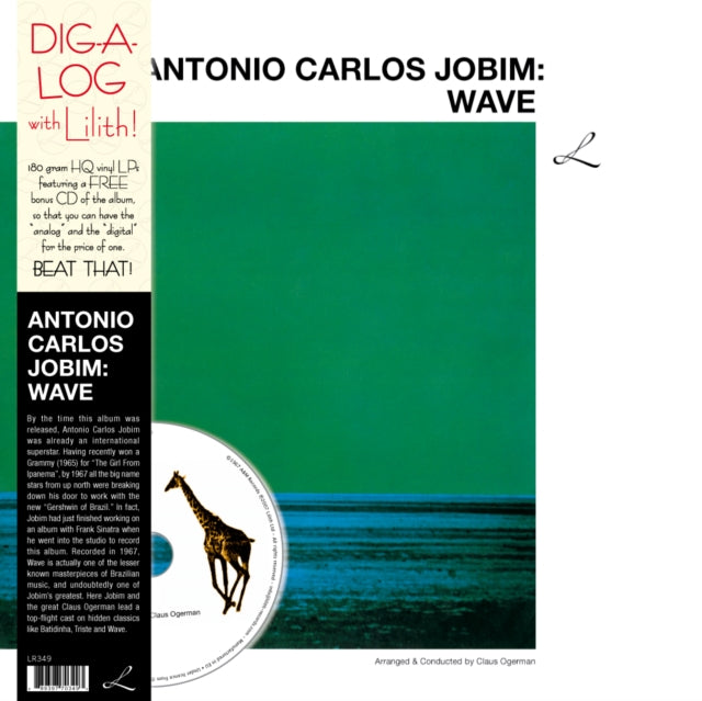 JOBIM, ANTONIO CARLOS | WAVE (LP/CD) | VINYL RECORD (LP)