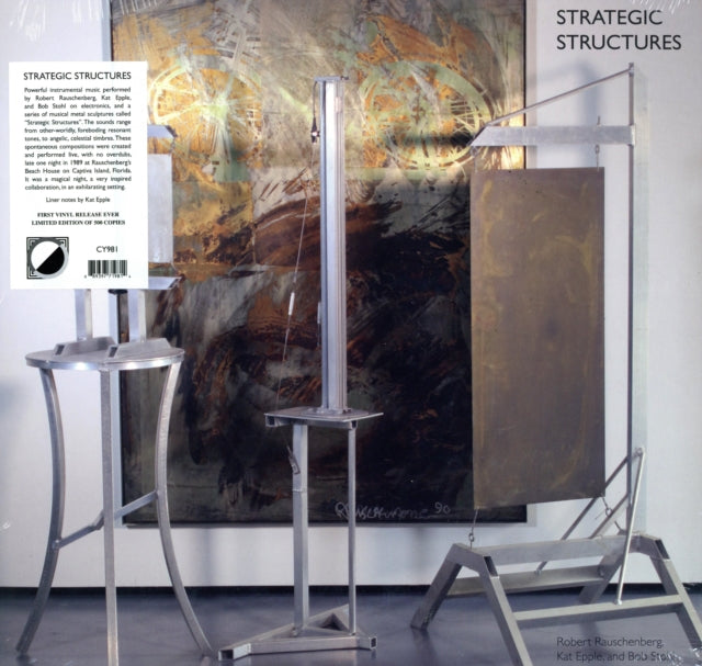 RAUSCHENBERG, ROBERT & KAT EPPLE & BOB STOHL | STRATEGIC STRUCTURES | VINYL RECORD (LP)