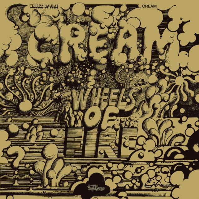 CREAM | WHEELS OF FIRE (GOLDEN JACKET) | VINYL RECORD (LP)