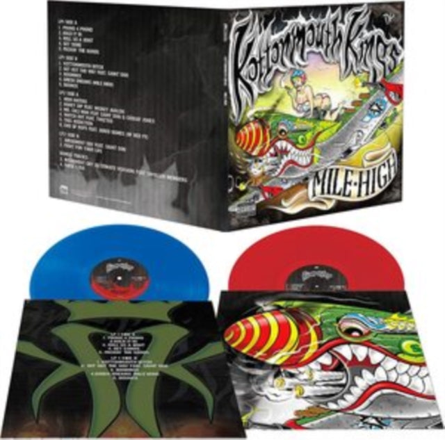 KOTTONMOUTH KINGS | MILE HIGH (RED/BLUE VINYL) | VINYL RECORD (LP)