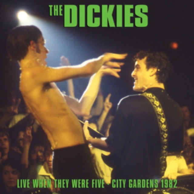 DICKIES | LIVE WHEN THEY WERE FIVE - CITY GARDENS 1982 | VINYL RECORD (LP)