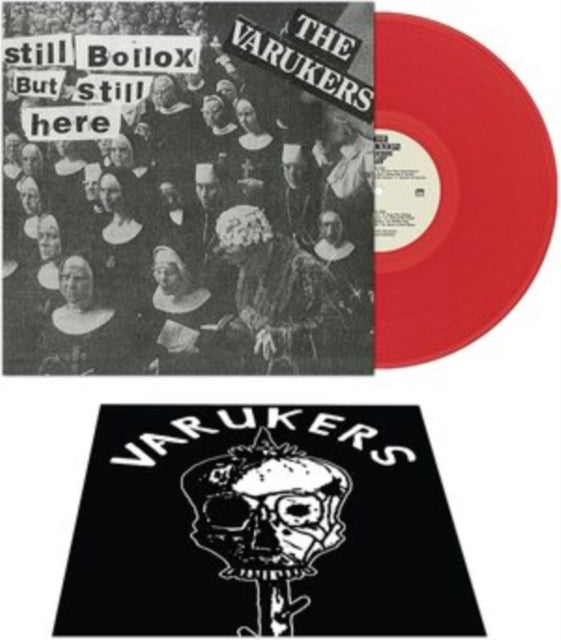 VARUKERS | STILL BOLLOX BUT STILL HERE (RED VINYL) | VINYL RECORD (LP)