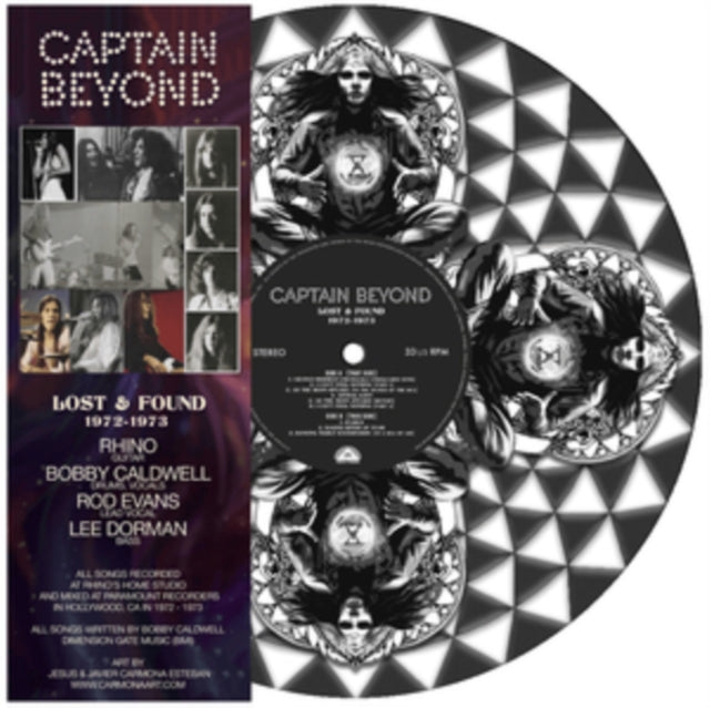 CAPTAIN BEYOND | LOST & FOUND 1972-1973 (PICTURE DISC) | VINYL RECORD (LP)