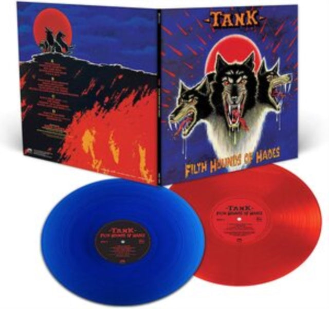 TANK | FILTH HOUNDS OF HADES (RED & BLUE VINYL) | VINYL RECORD (LP)