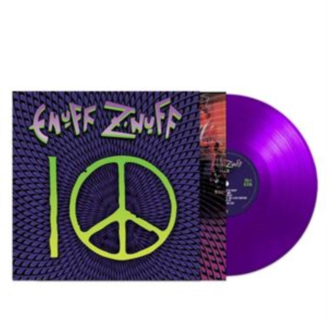 ENUFF Z'NUFF | TEN (PURPLE VINYL/REISSUE/REMASTER) | VINYL RECORD (LP)