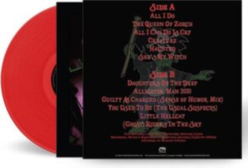 METEORS | CURSE OF BLOOD N BONES (RED VINYL/LIMITED) | VINYL RECORD (LP)