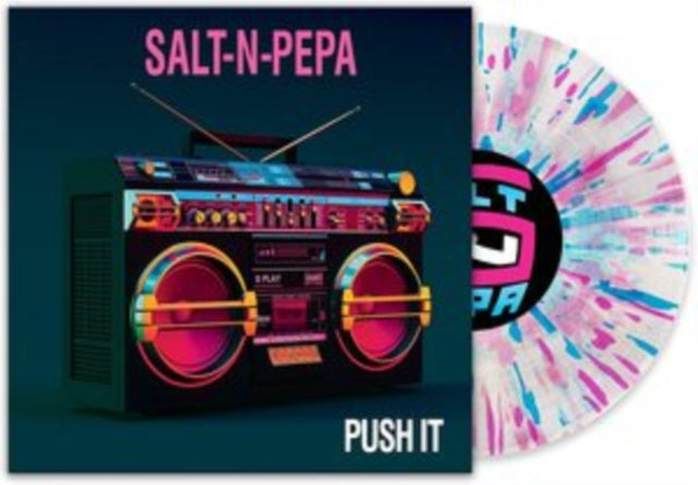 SALT-N-PEPA | PUSH IT (CLEAR/PINK/BLUE VINYL/LIMITED) | VINYL RECORD (LP)