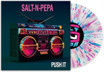 SALT-N-PEPA | PUSH IT (CLEAR/PINK/BLUE VINYL/LIMITED) | VINYL RECORD (LP)