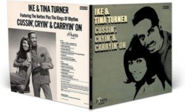 TURNER, IKE & TINA | CUSSIN' CRYIN' (GOLD & PINK VINYL) | VINYL RECORD (LP)