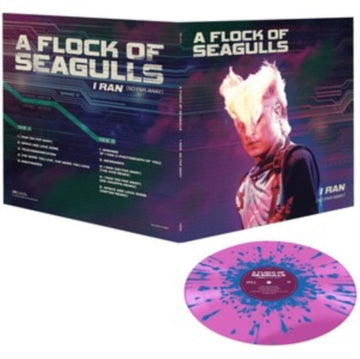 FLOCK OF SEAGULLS | I RAN (SO FAR AWAY) (PINK & BLUE SPLATTER VINYL) | VINYL RECORD (LP)