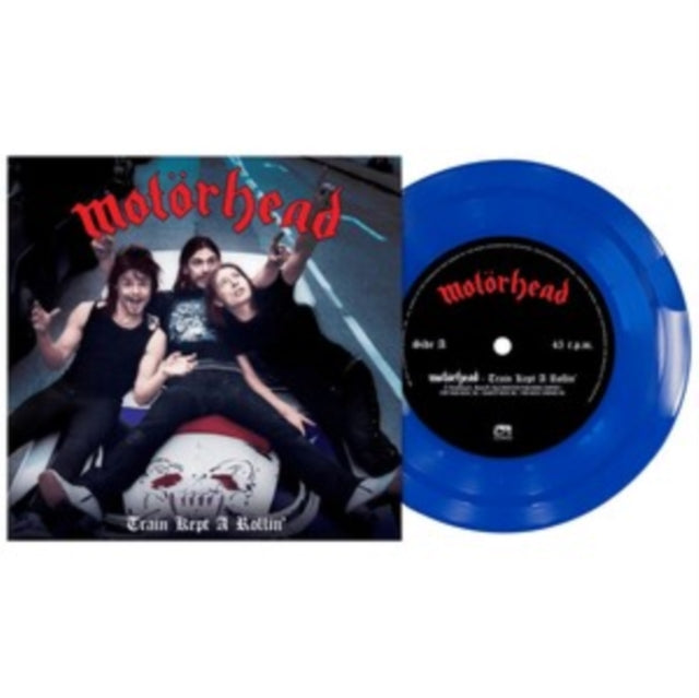 MOTORHEAD / LEMMY | TRAIN KEPT A-ROLLIN' (BLUE VINYL) | 7IN VINYL