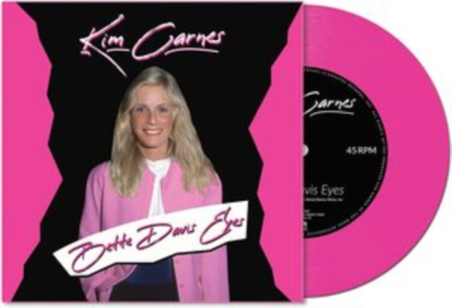 CARNES, KIM | BETTE DAVIS EYES (PINK 7INCH) | 7IN VINYL