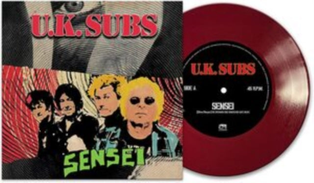 UK SUBS | SENSEI (RED 7INCH) | 7IN VINYL