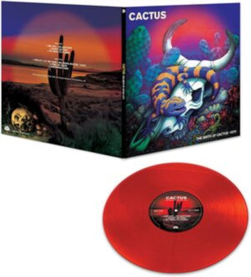 CACTUS | BIRTH OF CACTUS - 1970 (RED VINYL) | VINYL RECORD (LP)