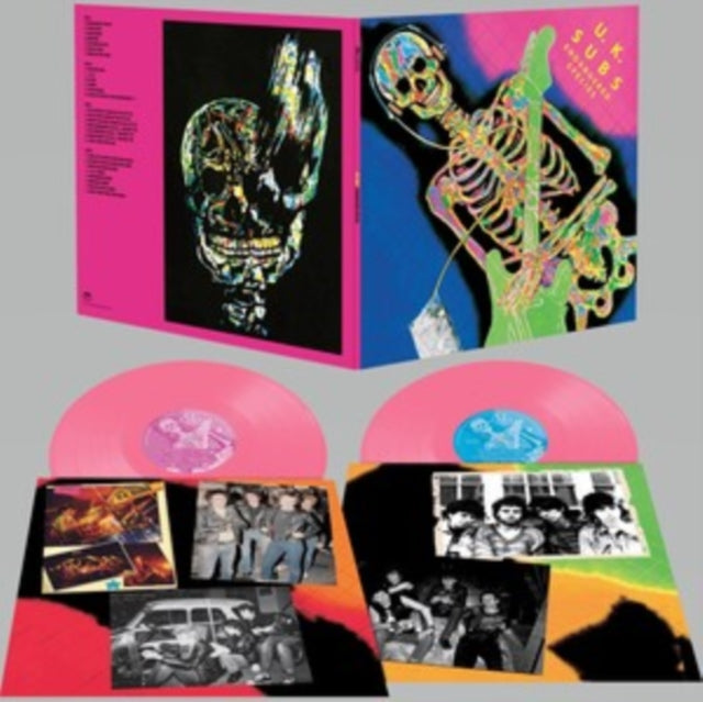 UK SUBS | ENDANGERED SPECIES (PINK VINYL/2LP) | VINYL RECORD (LP)
