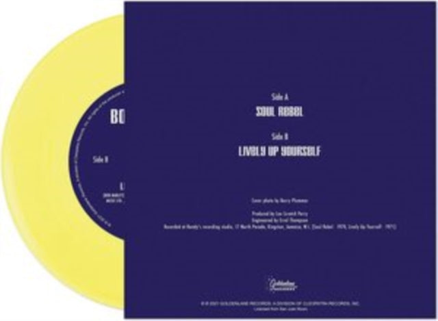 MARLEY, BOB | SOUL REBEL (YELLOW VINYL) | 12IN VINYL