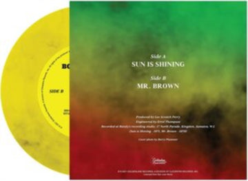 MARLEY, BOB | SUN IS SHINING (YELLOW MARBLE VINYL) | 12IN VINYL