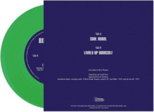 MARLEY, BOB | SOUL REBEL (GREEN VINYL) | 12IN VINYL