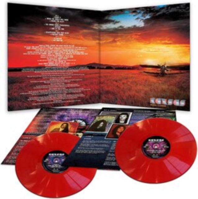KANSAS | SOMEWHERE TO ELSEWHERE (RED VINYL) | VINYL RECORD (LP)