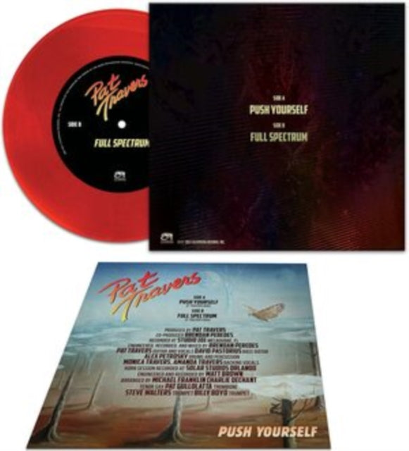 TRAVERS, PAT | PUSH YOURSELF (RED VINYL) | 12IN VINYL