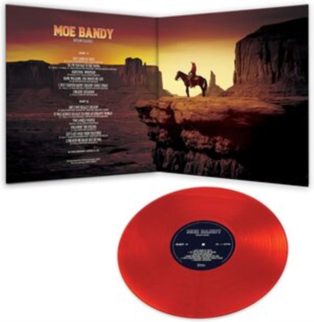 MOE BANDY | OUTLAW CLASSICS (RED VINYL) | VINYL RECORD (LP)