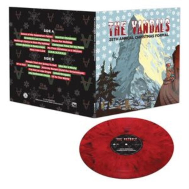 VANDALS | 25TH ANNUAL CHRISTMAS FORMAL (RED & BLACK MARBLE VINYL) | VINYL RECORD (LP)