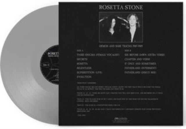 ROSETTA STONE | DEMOS & RARE TRACKS 1987-1989 (SILVER VINYL) | VINYL RECORD (LP)