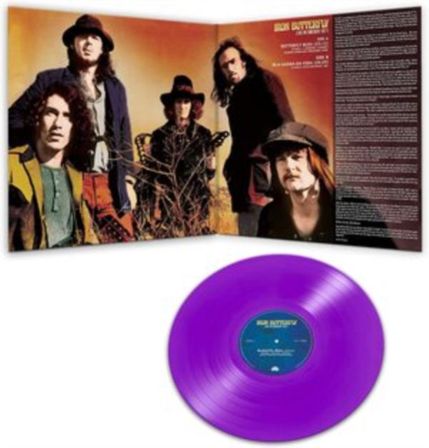 IRON BUTTERFLY | LIVE IN SWEDEN 1971 (PURPLE VINYL) | VINYL RECORD (LP)