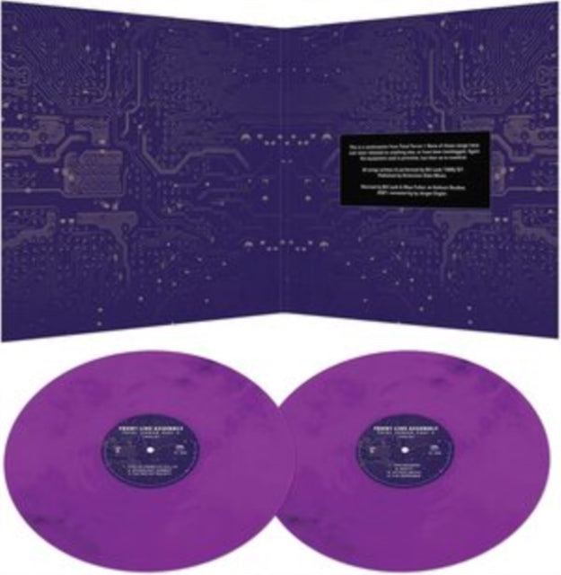 FRONT LINE ASSEMBLY | TOTAL TERROR PART II 1986/87 (PURPLE MARBLE VINYL) | VINYL RECORD (LP)