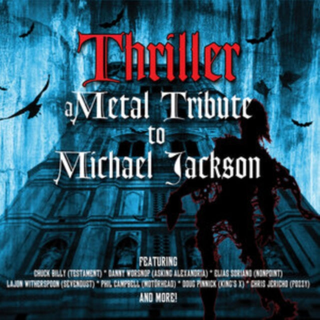 VARIOUS ARTISTS | THRILLER - A METAL TRIBUTE TO MICHAEL JACKSON (RED/BLUE SPLATTER VINYL) | VINYL RECORD (LP)